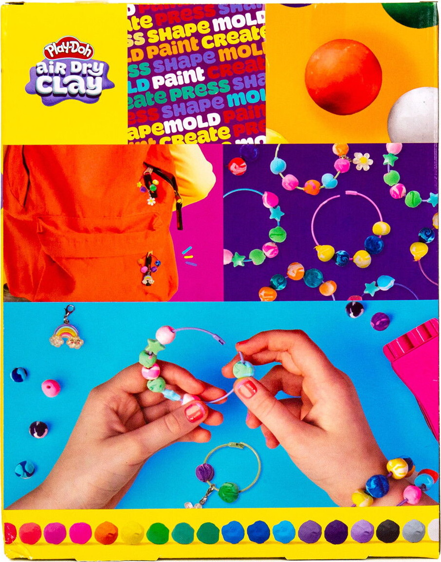 Play-Doh - Air Dry Clay - Charm Bracelet Maker - Lufttørende Ler