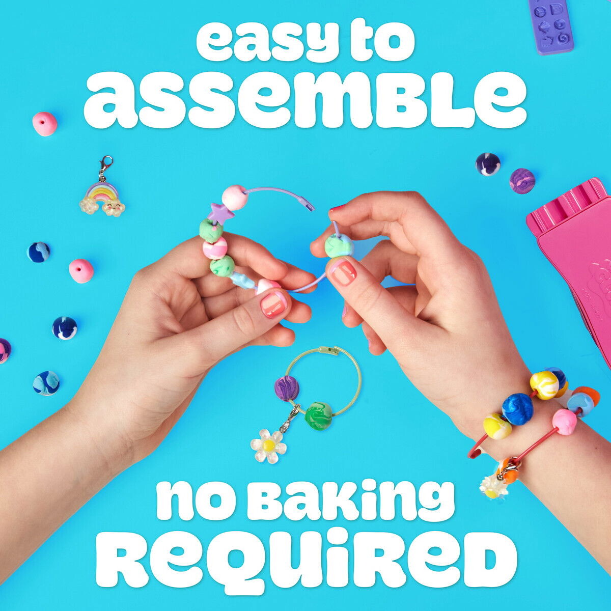 Play-Doh - Air Dry Clay - Charm Bracelet Maker - Lufttørende Ler