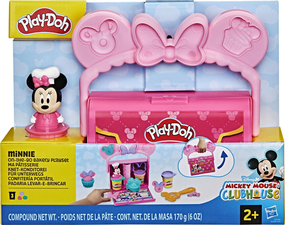 Play-Doh - On-The-Go Bakery Playset - Minnie Mouse Clubhouse