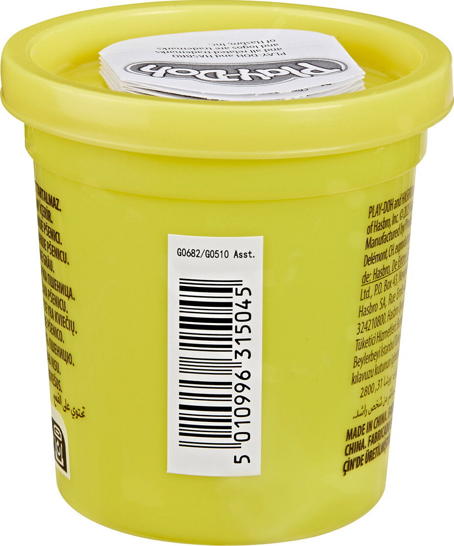Play-Doh - Modellervoks Bøtte 85 G - Assorteret - Hasbro G0510