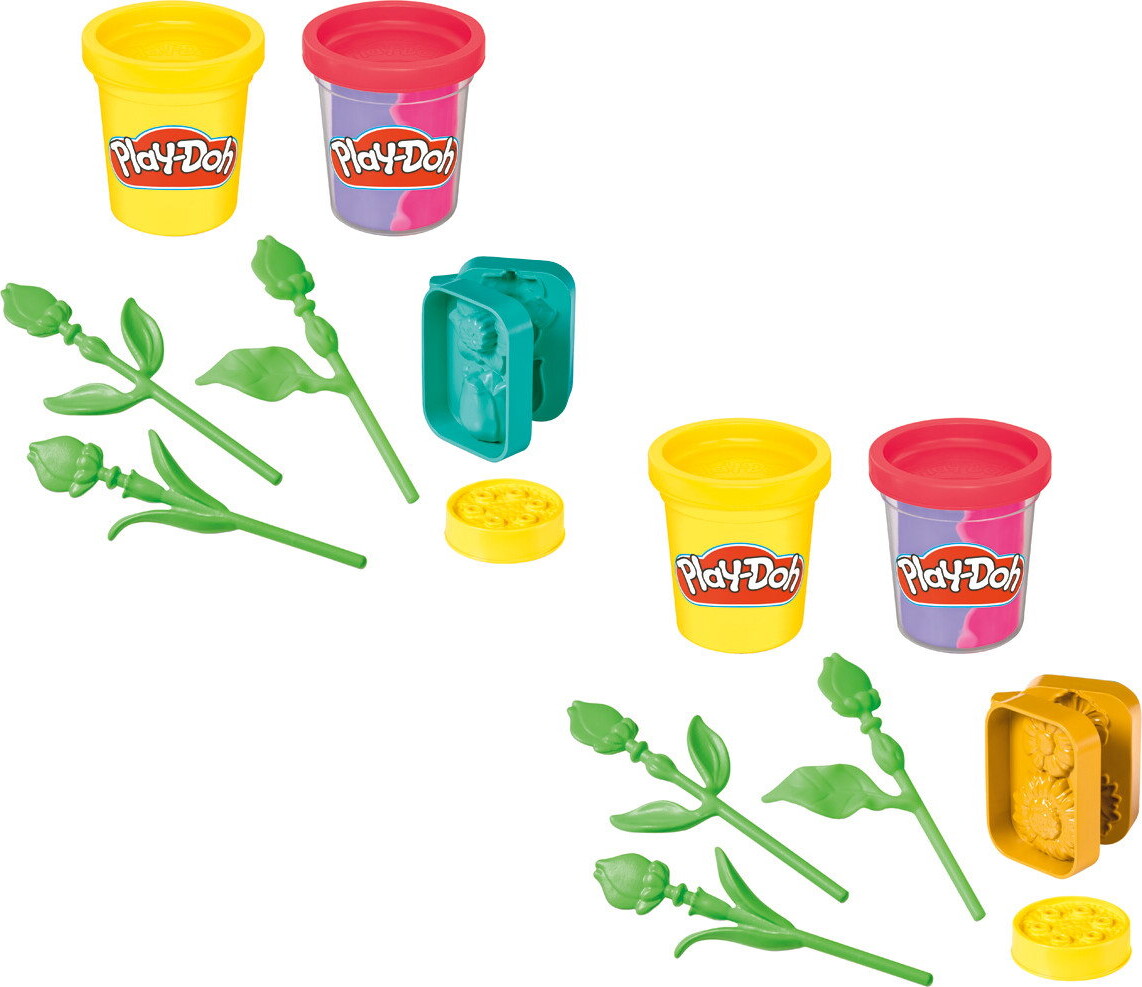 Play-Doh - Lil Flowers Modellervoks - Assorteret - Hasbro G2476