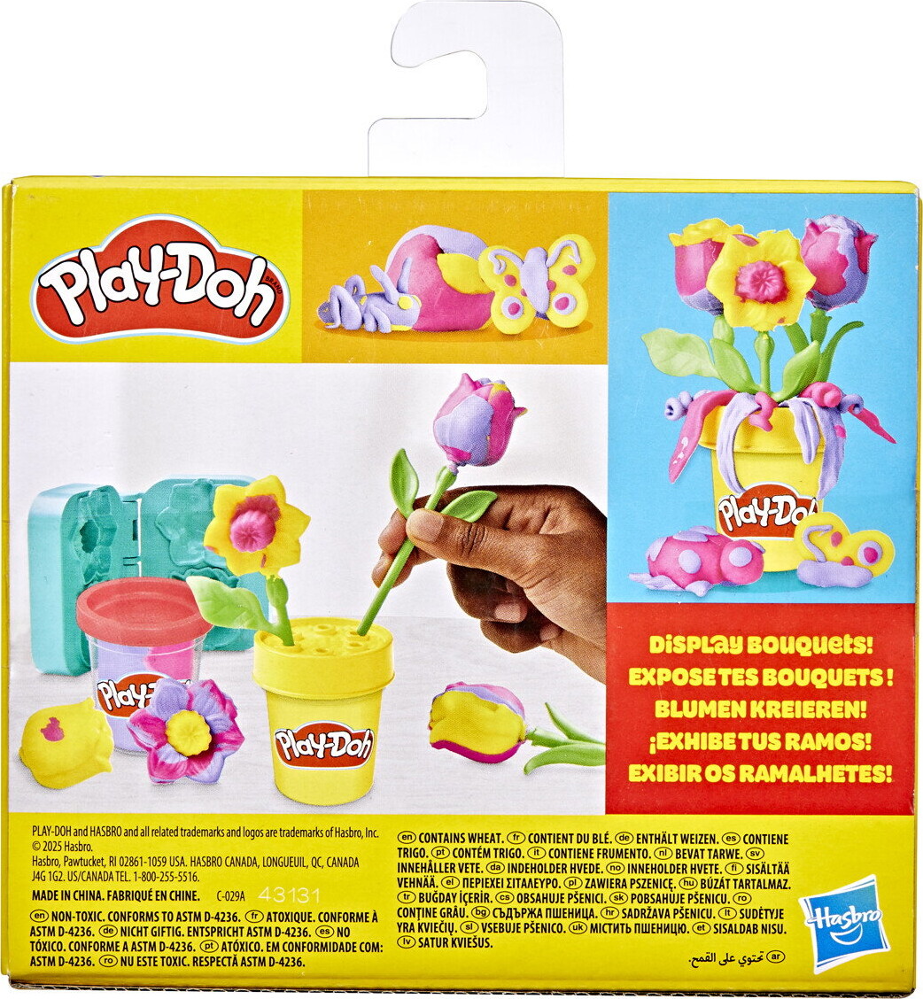 Play-Doh - Lil Flowers Modellervoks - Assorteret - Hasbro G2476