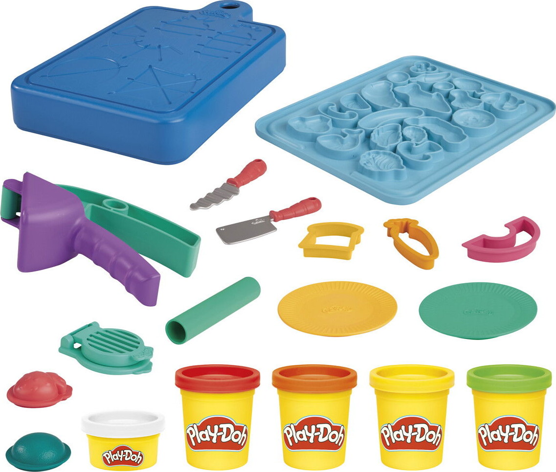 Play-Doh - Little Chef Starter Set - Lille Kok Modellervoks Legesæt