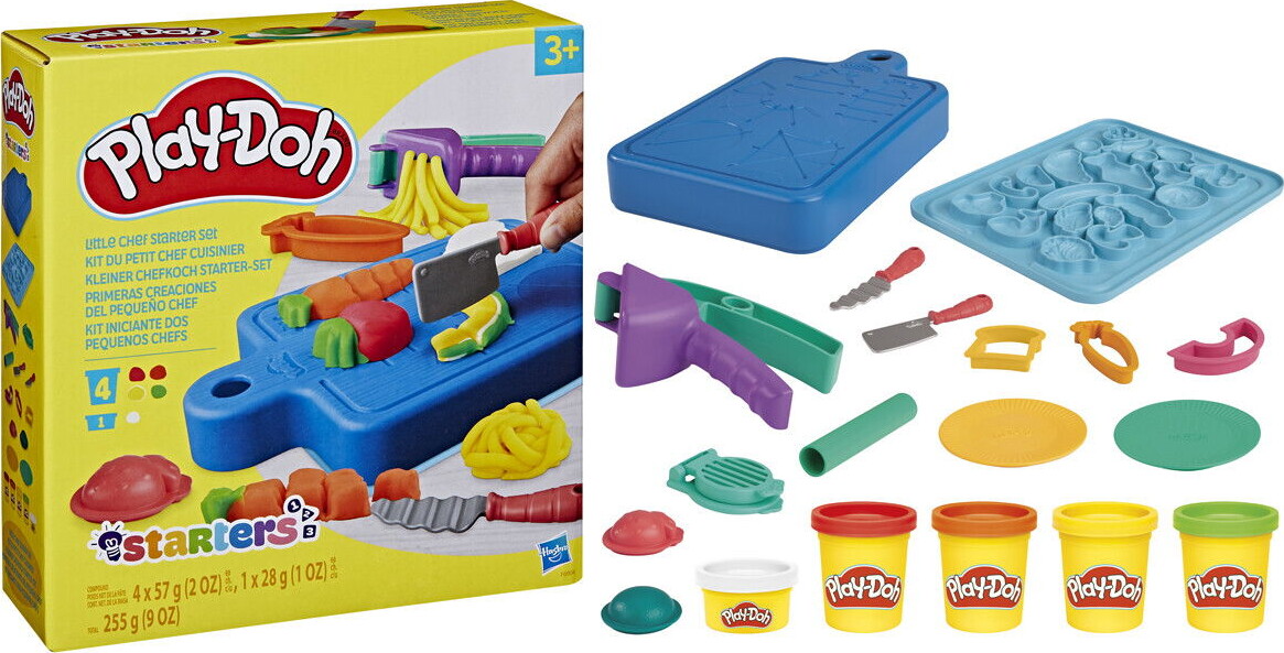 Play-Doh - Little Chef Starter Set - Lille Kok Modellervoks Legesæt
