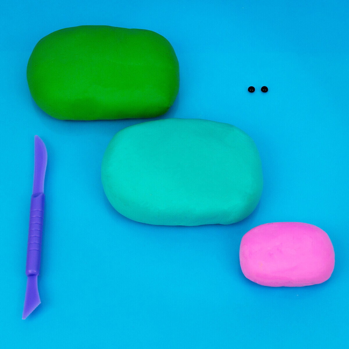 Play Doh - Lufttørrende Ler Buddy Peg Boks - Assorteret - Hasbro