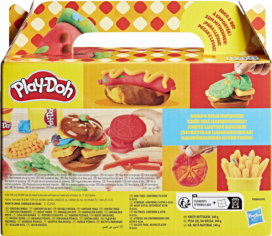 Play-Doh - Food Shapes - Assorteret - Hasbro G1609