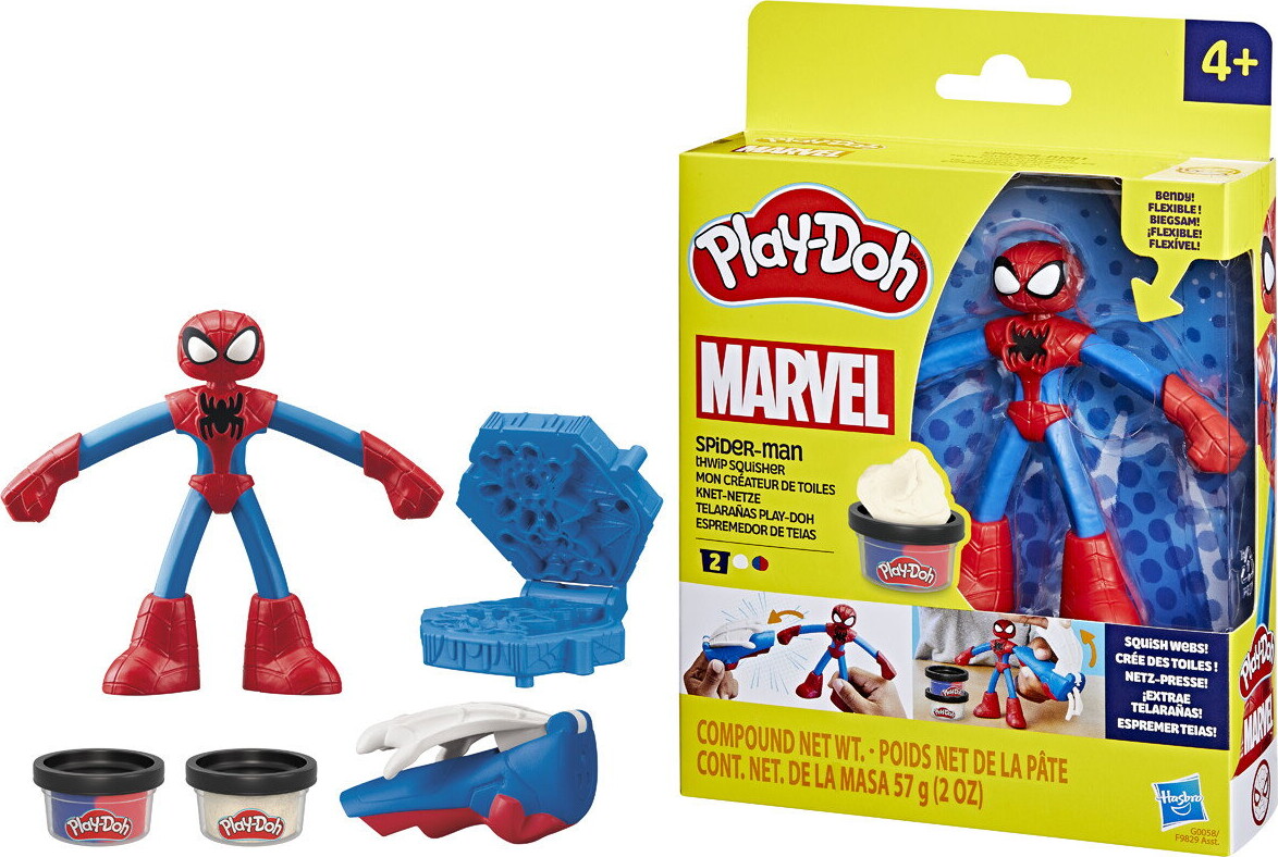 Play-Doh - Marvel Figurer - Assorteret - Hasbro F9829