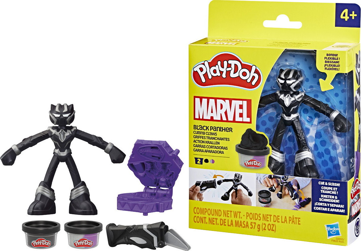 Play-Doh - Marvel Figurer - Assorteret - Hasbro F9829