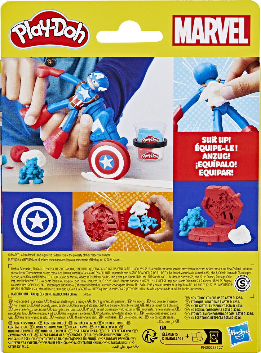 Play-Doh - Marvel Figurer - Assorteret - Hasbro F9829