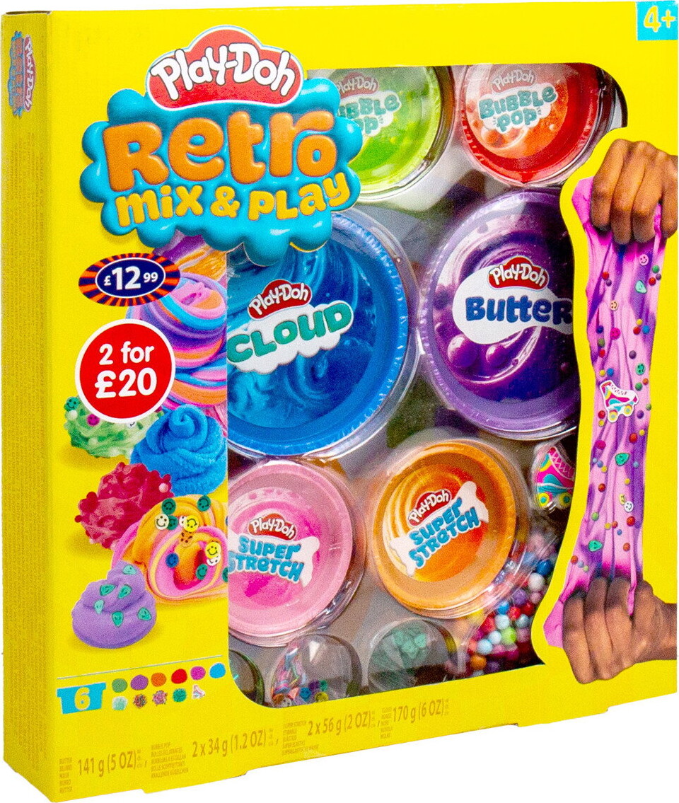 Play-Doh - Retro Mix Play 6 Pack