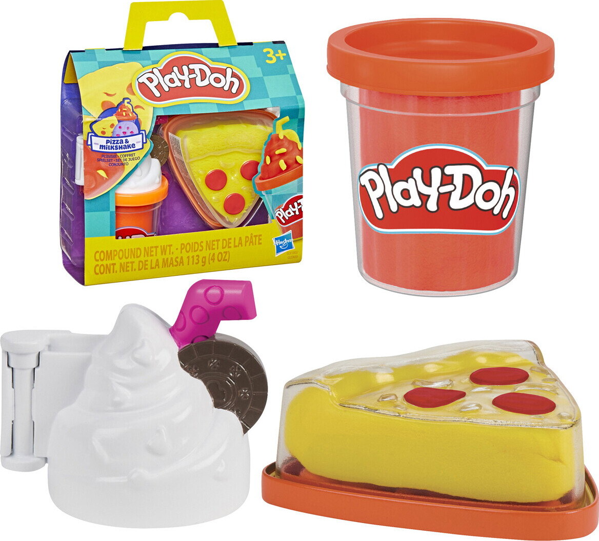 Play-Doh - Treats To Go Modellervoks - Assorteret - Hasbro G2303