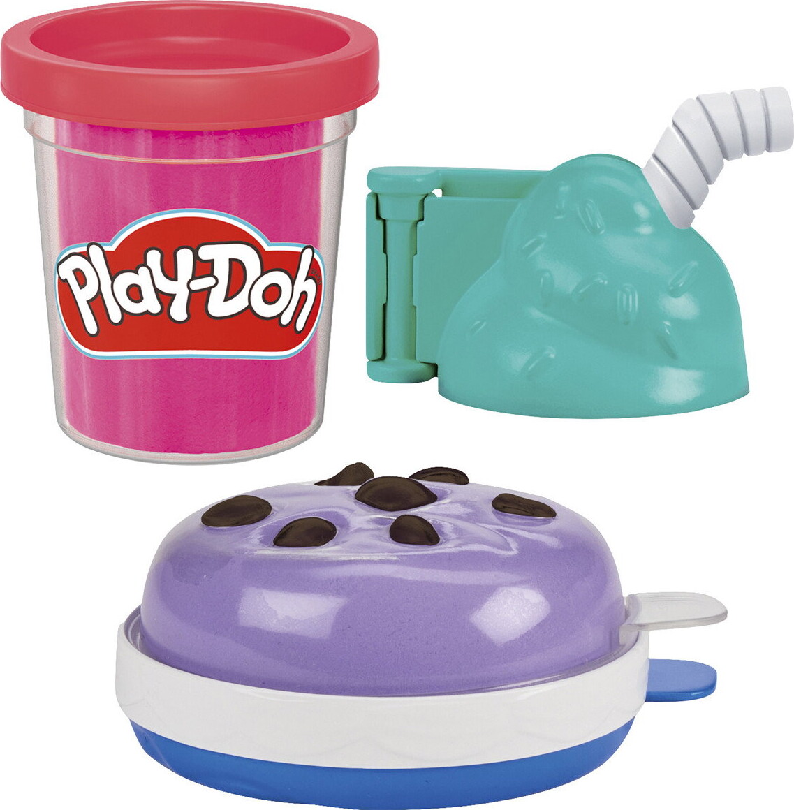 Play-Doh - Treats To Go Modellervoks - Assorteret - Hasbro G2303