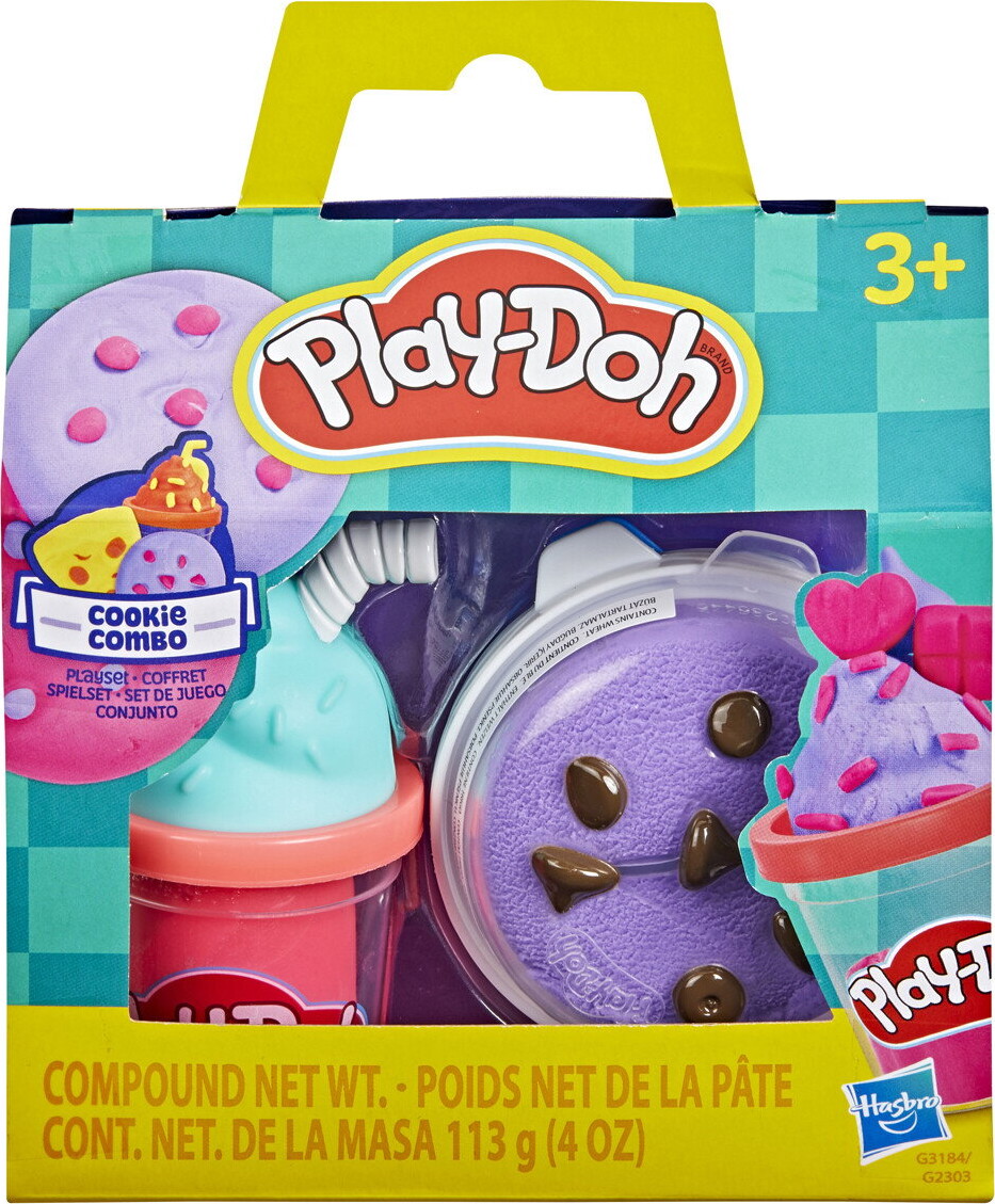 Play-Doh - Treats To Go Modellervoks - Assorteret - Hasbro G2303