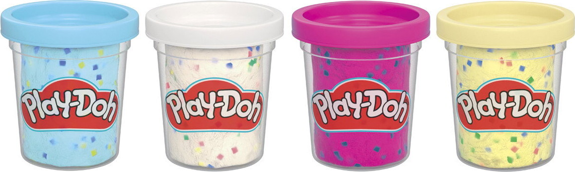 Play-Doh - Specialty 4-Pak 340 G - Assorteret - Hasbro G1727