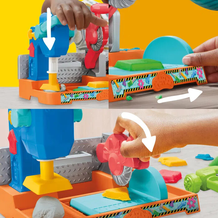 Play-Doh - Stamp Saw Tool Bench Modellervoks - Hasbro F9141