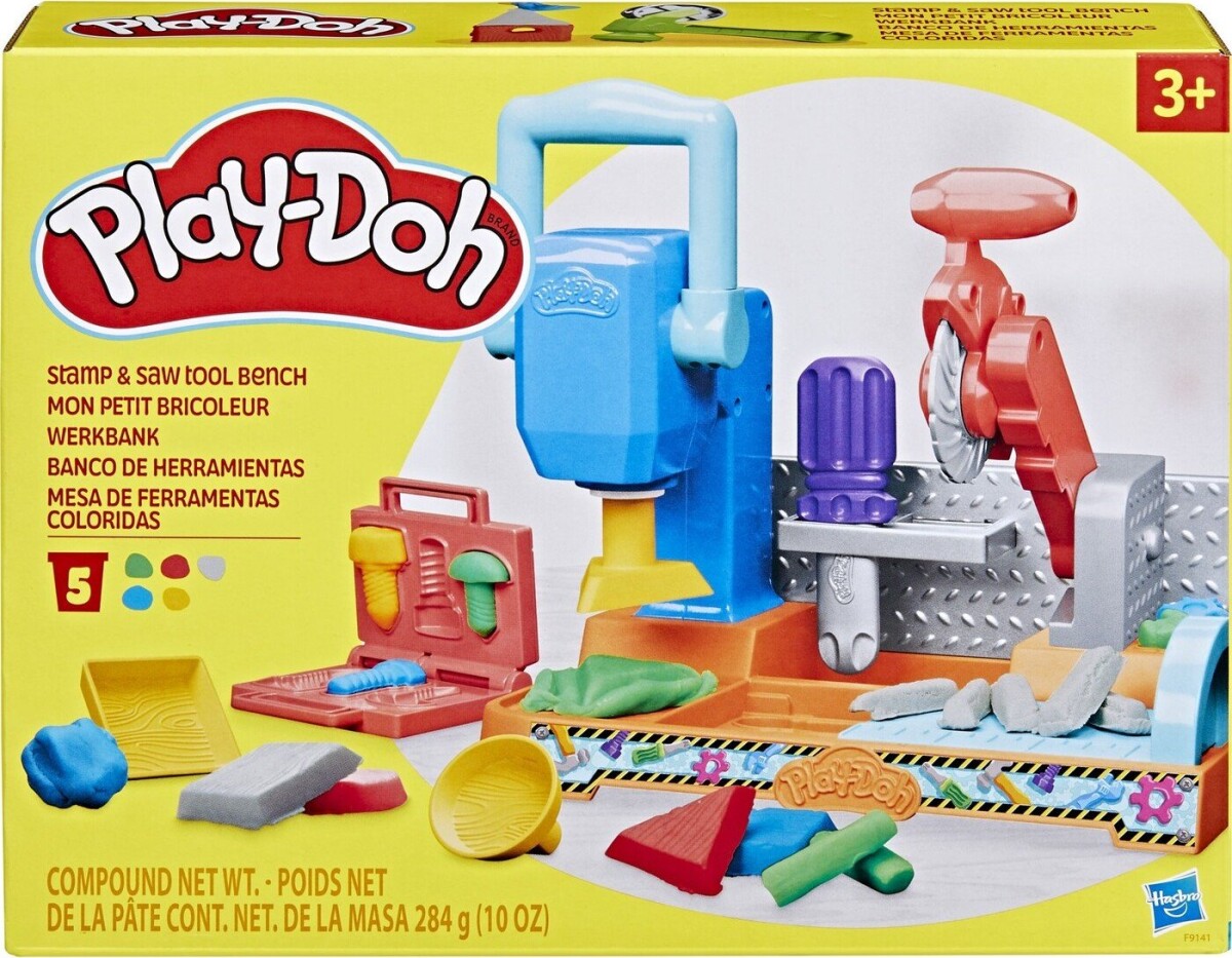 Play-Doh - Stamp N Saw Tool Bench F9141