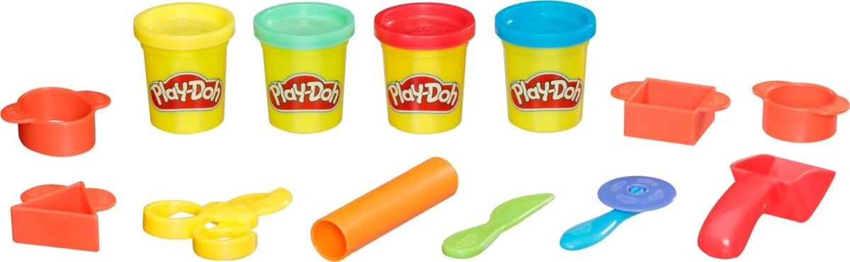 Play Doh - Starters 1 2 3 Modellervoks - Starter Set - Hasbro B1169