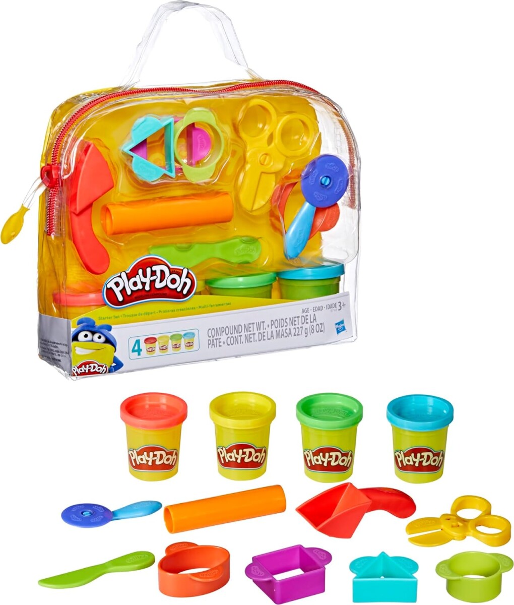 Play Doh - Starters 1 2 3 Modellervoks - Starter Set - Hasbro B1169