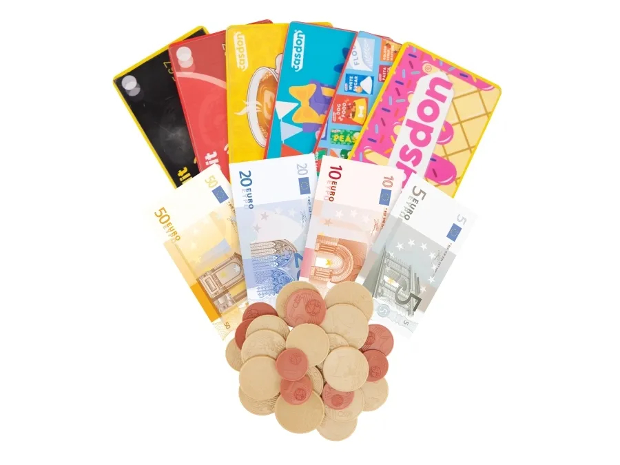 Play Money Cards - Euro