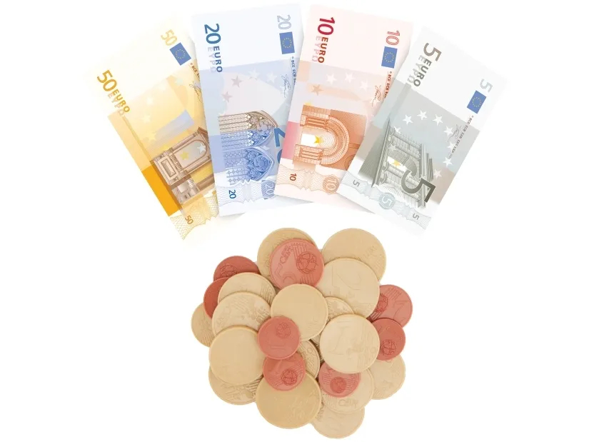 Play Money Cards - Euro
