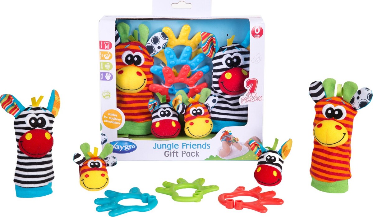 Playgro - Junglevenner Aktivitetslegetøj