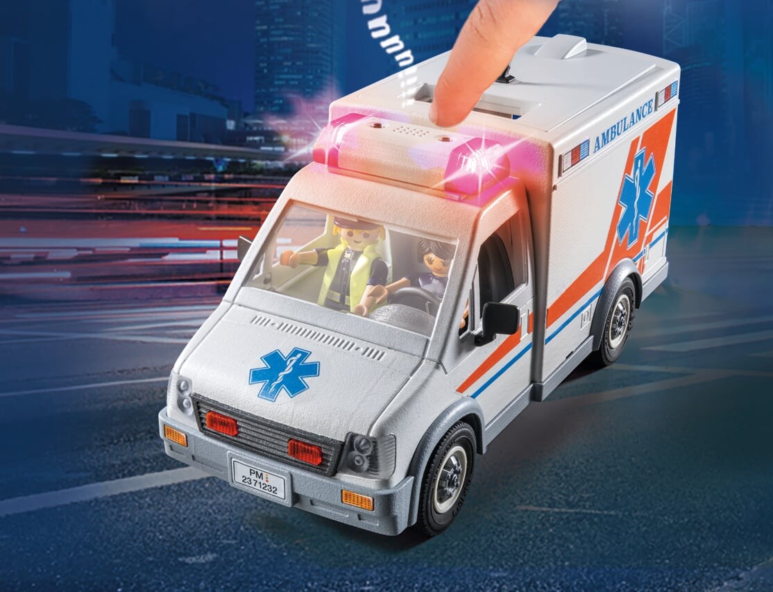 Playmobil - Action Heroes Ambulance 71232