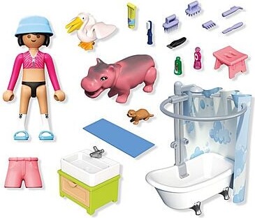 Playmobil 71950 - Animal Bathtime - Animals Friends - Flodhest