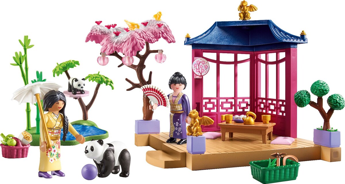 Playmobil - Asiatisk Have Med Panda - Promo Pack - 71762