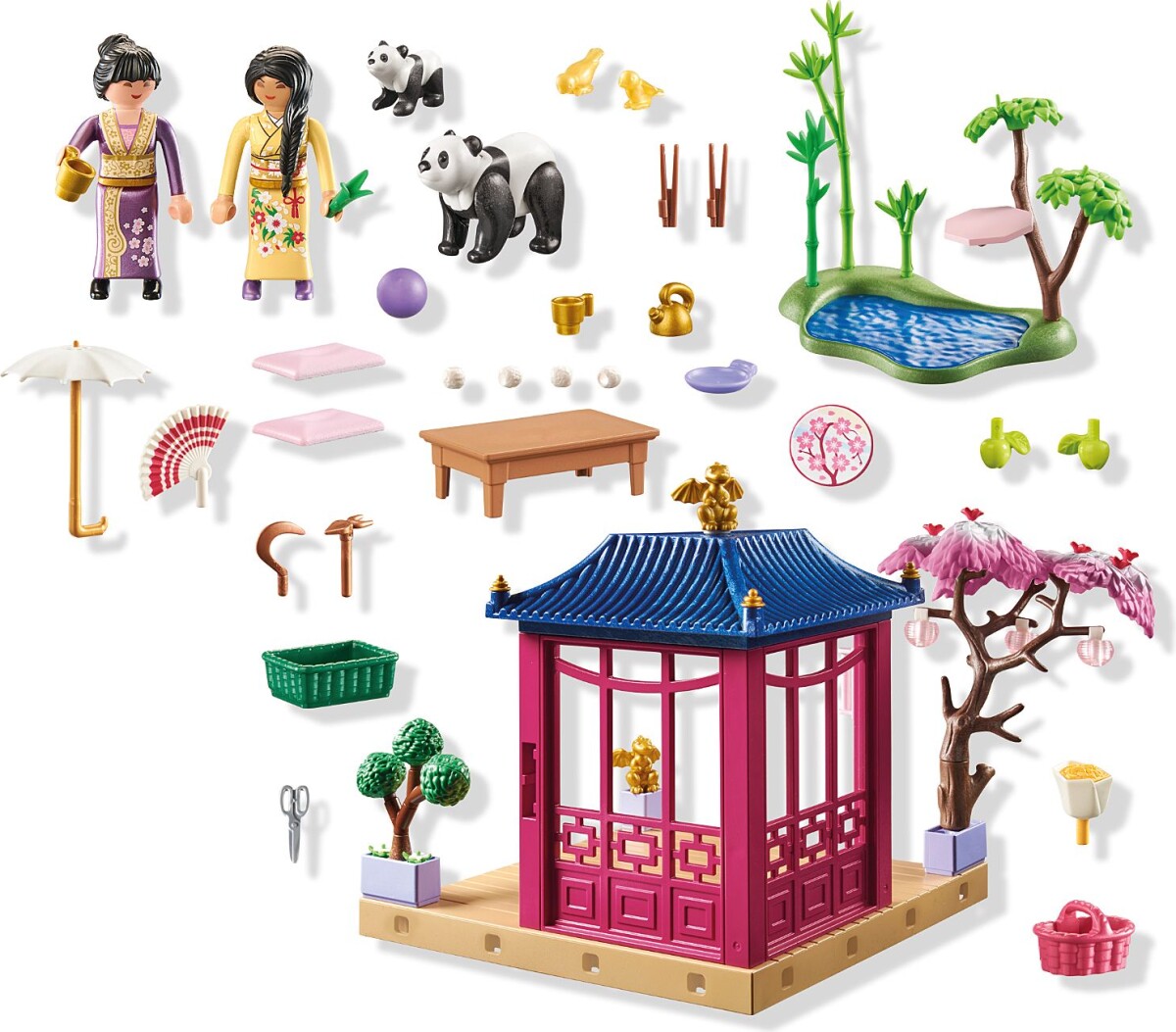 Playmobil - Asiatisk Have Med Panda - Promo Pack - 71762