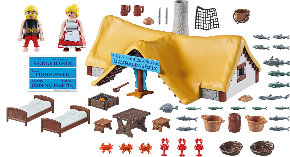 Playmobil Asterix - Hørmetix Hytte - 71266