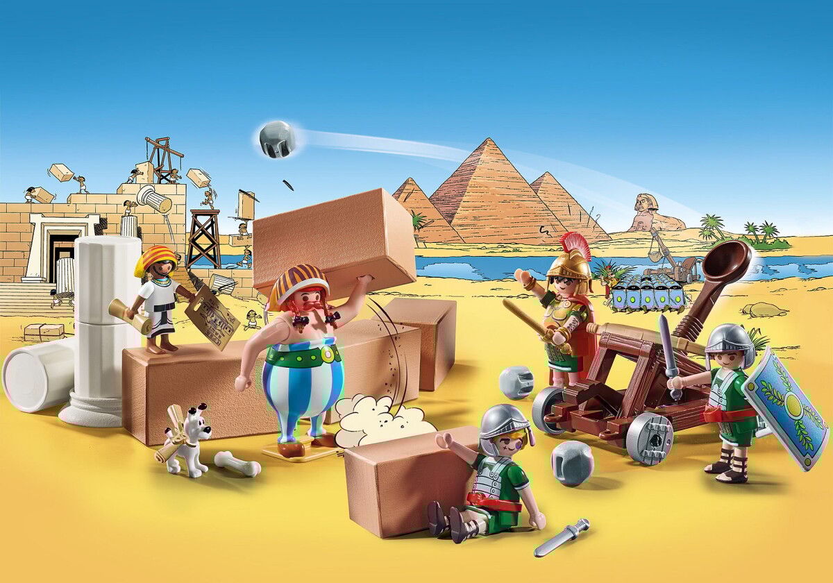 Playmobil Asterix - Linealis Og Kampen Om Paladset - 71268