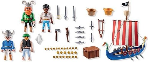 Playmobil Asterix - Piratskib - 71888