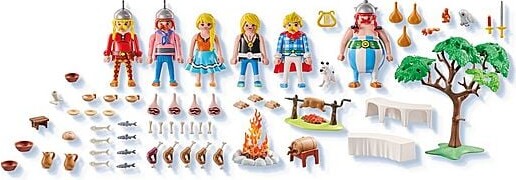 Playmobil Asterix - Landsbyens Festmåltid - 71827