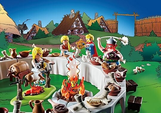 Playmobil Asterix - Landsbyens Festmåltid - 71827