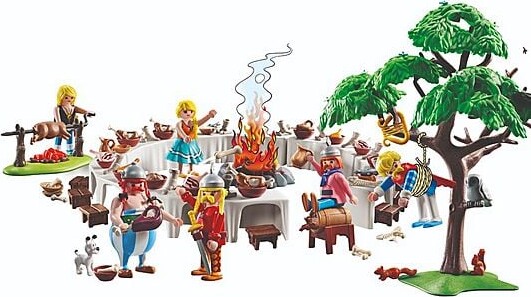 Playmobil Asterix - Landsbyens Festmåltid - 71827