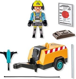 Playmobil Action Heroes - Anlægsarbejder - 71752