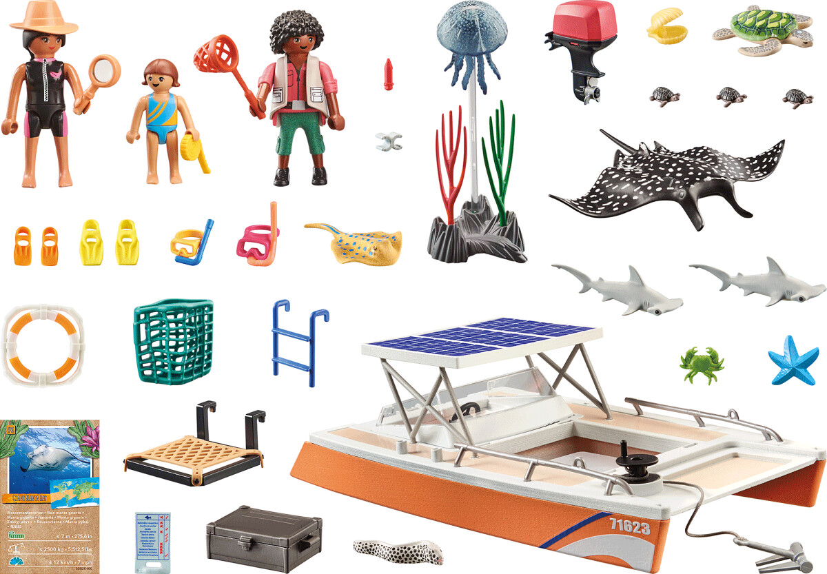 Playmobil Wiltopia - Koralrev Undersøgelse - 71623