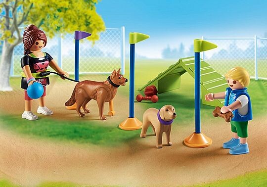 Playmobil My Life - Hundepark Med Figurer - 71745