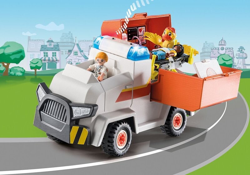 Playmobil Duck On Call - Ambulance - 70916 | Se tilbud og køb på Gucca.dk