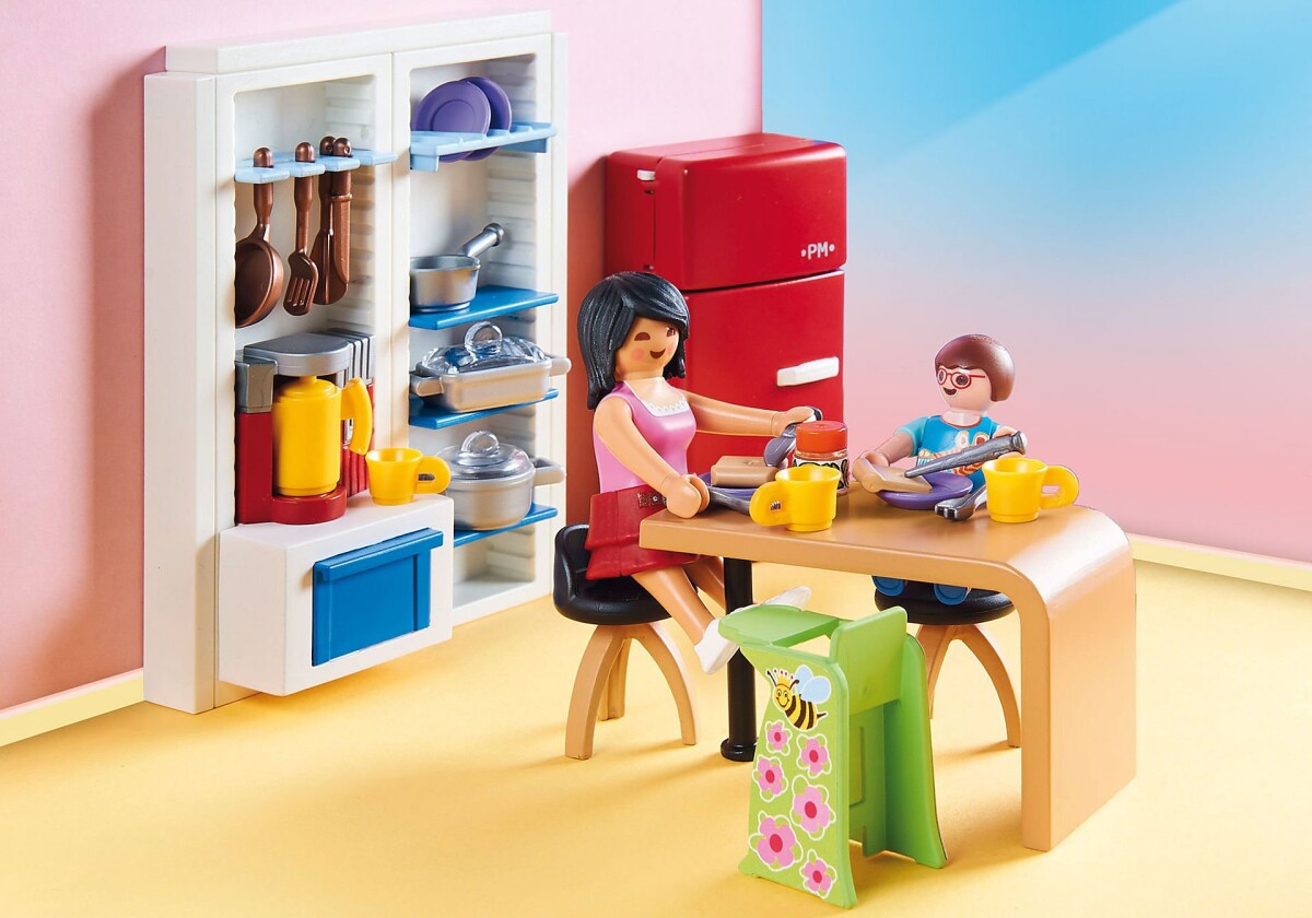 Playmobil Dollhouse - Familie Køkken - 70206