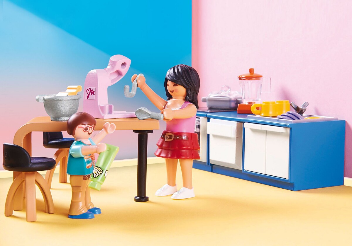 Playmobil Dollhouse - Familie Køkken - 70206