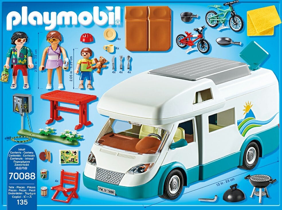 Playmobil Family Fun Autocamper - 70088 | Se tilbud og køb på Gucca.dk