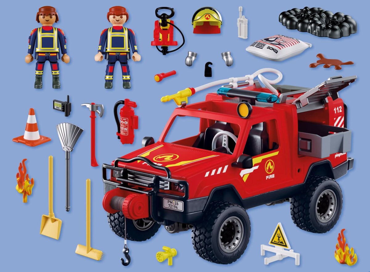 Playmobil 72194 - Fire Pickup Truck - City Action - Brandbil