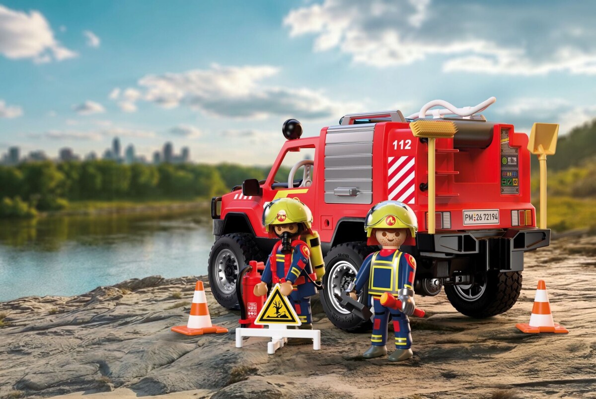 Playmobil 72194 - Fire Pickup Truck - City Action - Brandbil