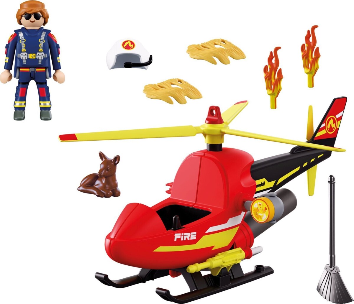 Playmobil 72196 - Firefighting Helicopter - City Action - Helikopter