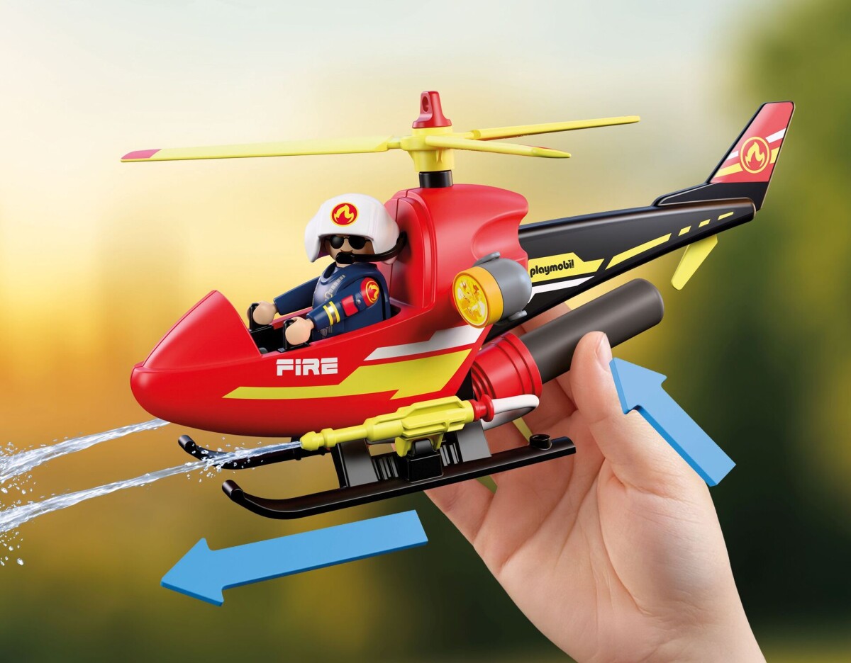 Playmobil 72196 - Firefighting Helicopter - City Action - Helikopter