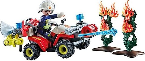 Playmobil Action Heroes - Brandsluknings Quad - 71825