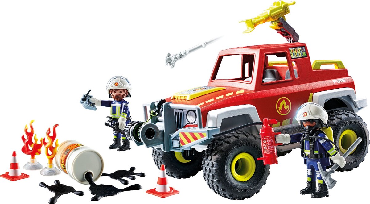 Playmobil Action Heroes - Brandbil - 71824