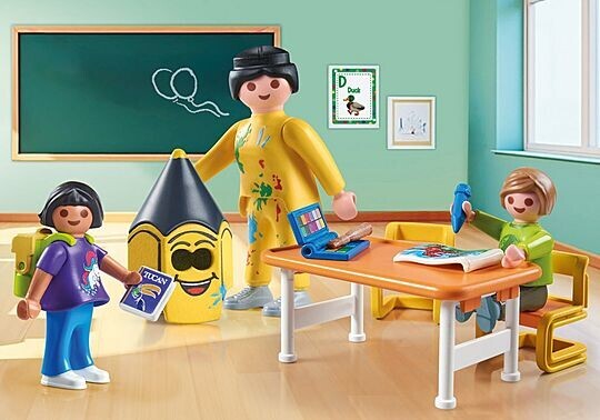 Playmobil 71965 - First Day Of School - Figur Legesæt