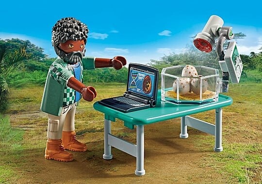 Playmobil Dinos - Forskningslejr Med Dinoer - 71523